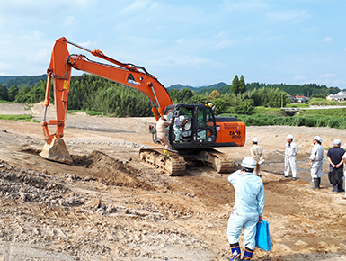 ICT建設機械による施工